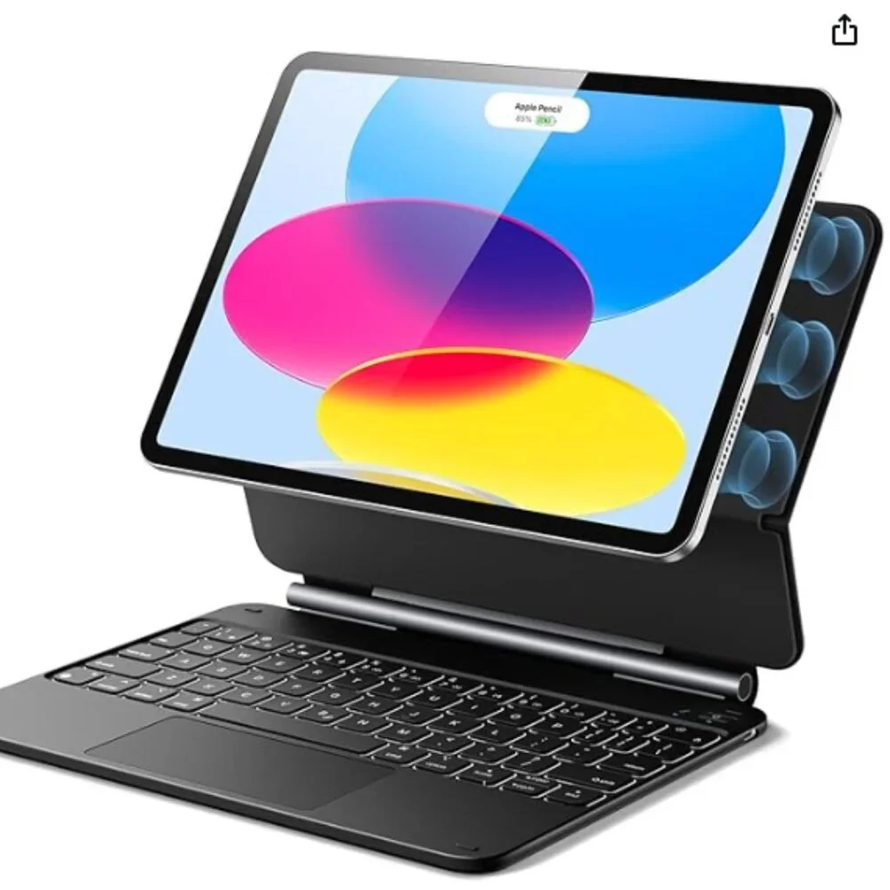 ESR Magnetic Keyboard Case Rebound Series w/pen iPad Air 11, 10.9 or Pro 11-NEW